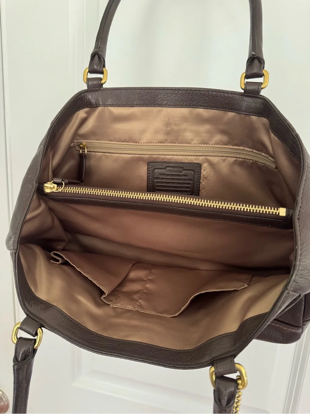 Coach Park Leather Carry-All
